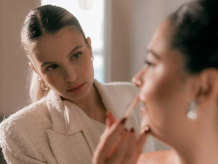 Preparation for Brides’ Skin for Makeup