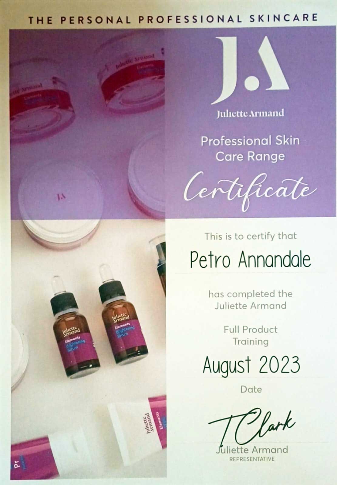 Product Certificate | Exclusive Image